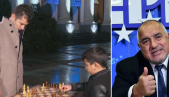 Борисов се подигра на Кирил Петков и момчето шахматист